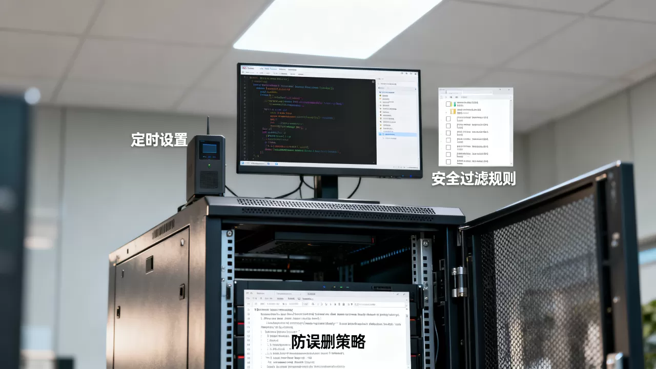 服务器自动删除文件脚本如何设置定时与安全过滤?怎么防误删? 服务器自动删除文件脚本如何设置定时与安全过滤?怎么防误删?