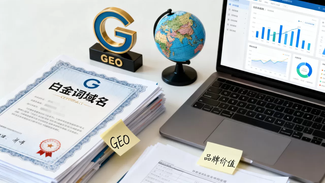 白金词域名对GEO与品牌价值提升有用吗？白金词域名能提升品牌价值吗？