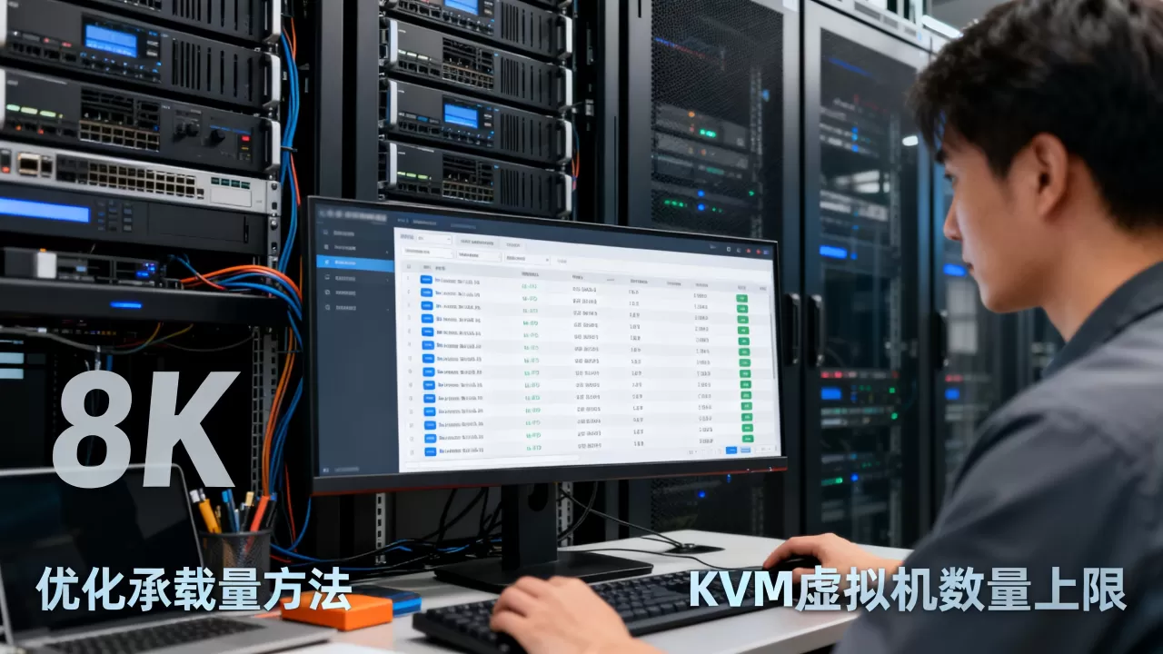 kvm虚拟机数量上限是多少?如何优化提升承载量? kvm虚拟机数量上限是多少?如何优化提升承载量?