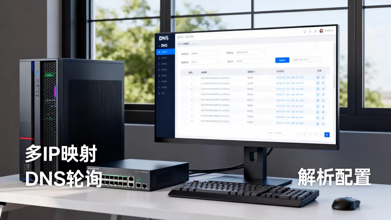 域名多IP映射,DNS轮询解析,域名解析多IP配置方法 域名多IP映射,DNS轮询解析,域名解析多IP配置方法
