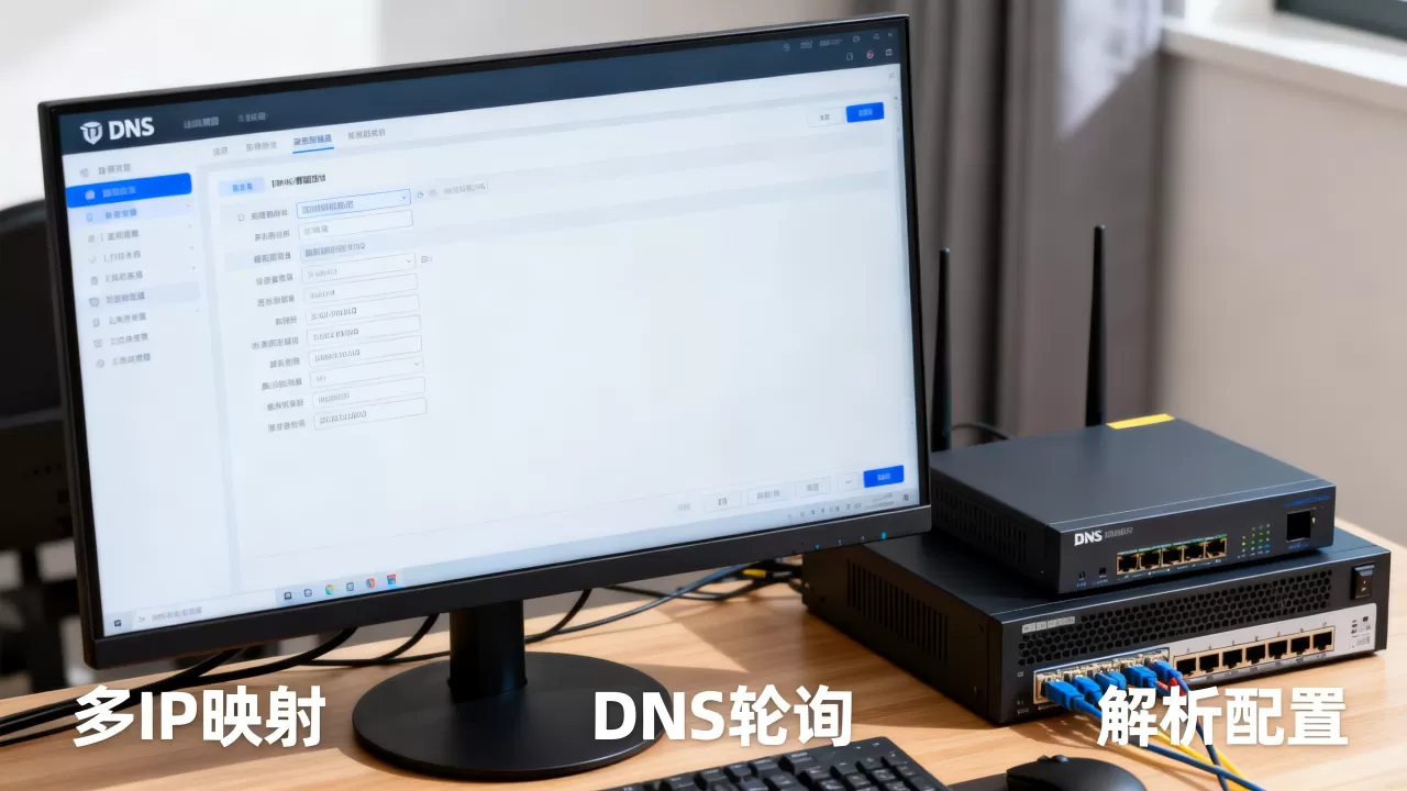 域名多IP映射,DNS轮询解析,域名解析多IP配置方法 域名多IP映射,DNS轮询解析,域名解析多IP配置方法