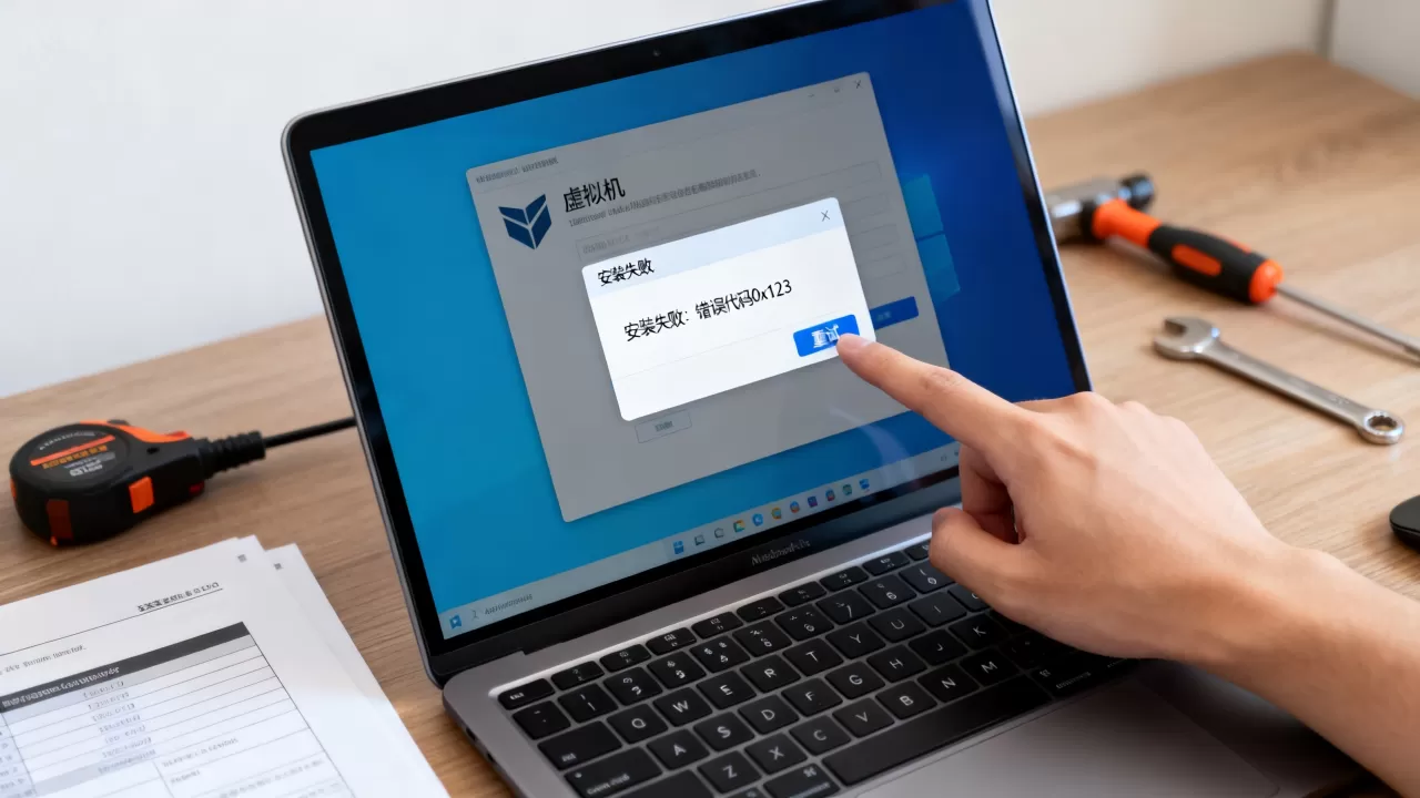 虚拟机安装失败怎么解决,安装虚拟机出现报错怎么办 虚拟机安装失败怎么解决,安装虚拟机出现报错怎么办