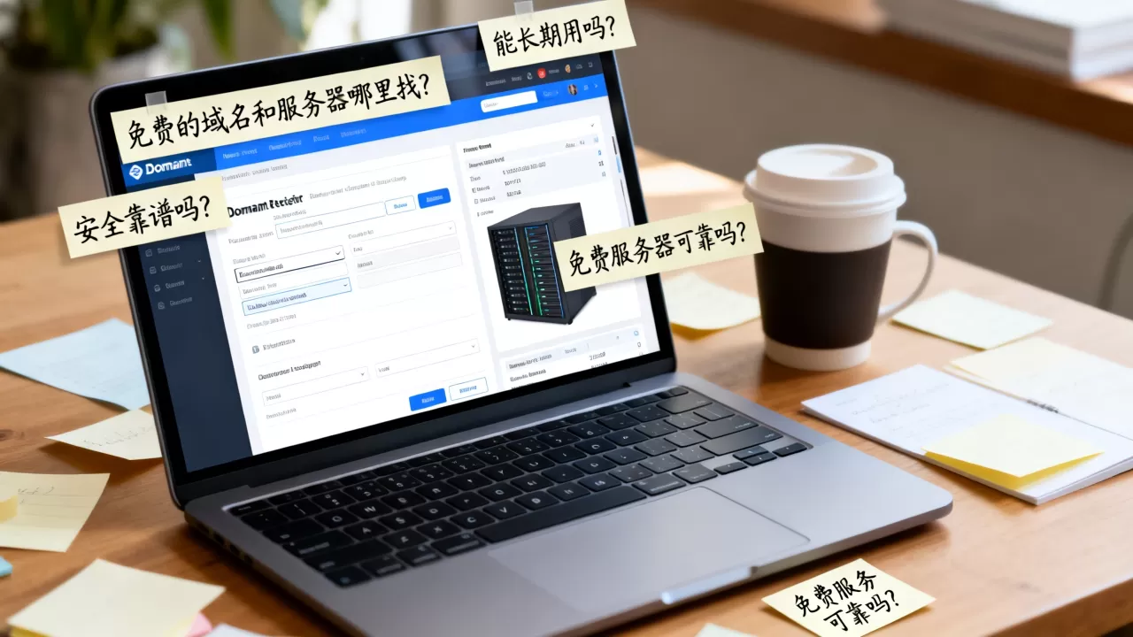 免费的域名和服务器哪里找？安全靠谱吗？能长期用吗？，免费服务器可靠吗