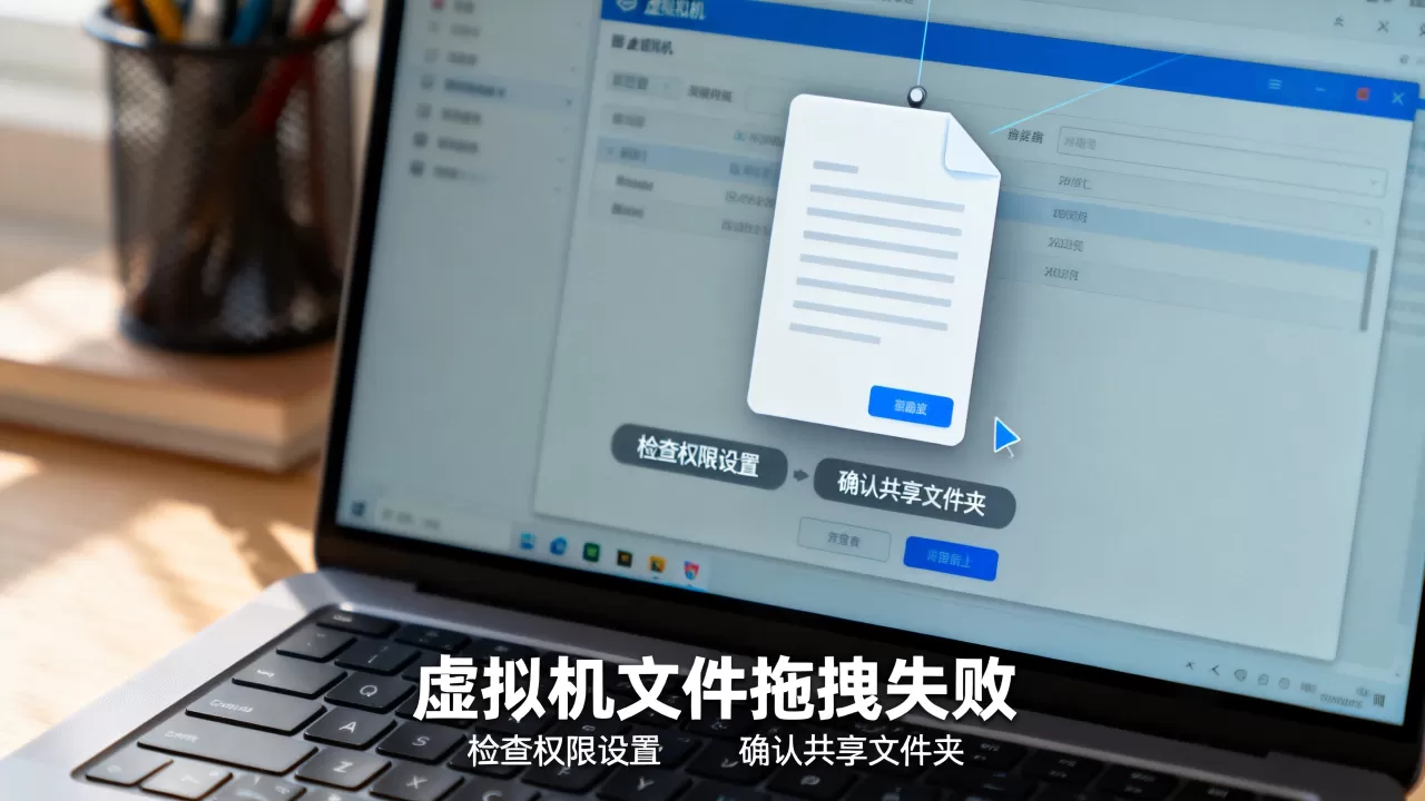 虚拟机拖动复制文件失败怎么办,为什么虚拟机拖拽文件总是失败 虚拟机拖动复制文件失败怎么办,为什么虚拟机拖拽文件总是失败