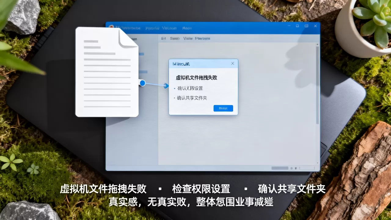 虚拟机拖动复制文件失败怎么办,为什么虚拟机拖拽文件总是失败 虚拟机拖动复制文件失败怎么办,为什么虚拟机拖拽文件总是失败