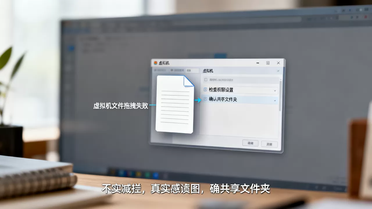 虚拟机拖动复制文件失败怎么办,为什么虚拟机拖拽文件总是失败 虚拟机拖动复制文件失败怎么办,为什么虚拟机拖拽文件总是失败