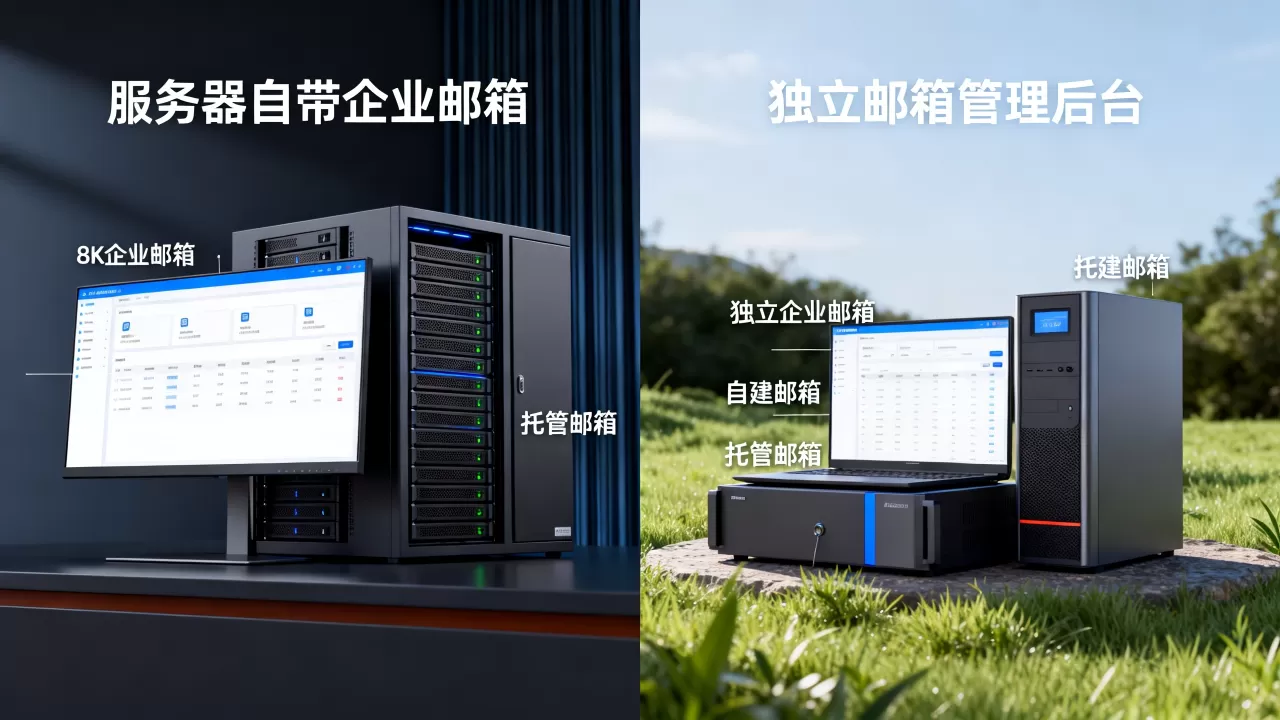 服务器自带企业邮箱和独立企业邮箱有啥区别？自建邮箱和托管邮箱怎么选