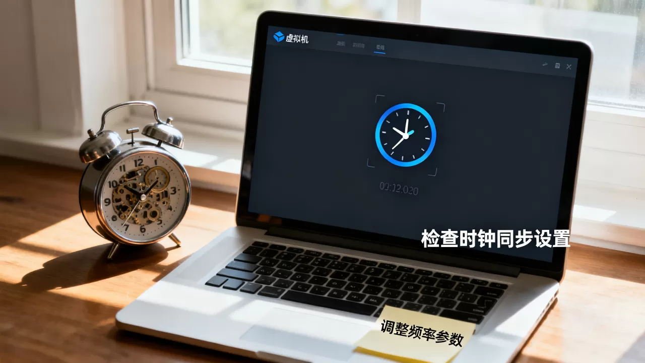 虚拟机时钟频率不准怎么办，虚拟机时间不同步怎么解决