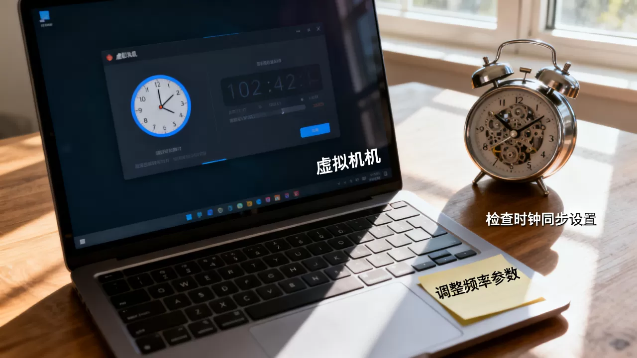 虚拟机时钟频率不准怎么办，虚拟机时间不同步怎么解决