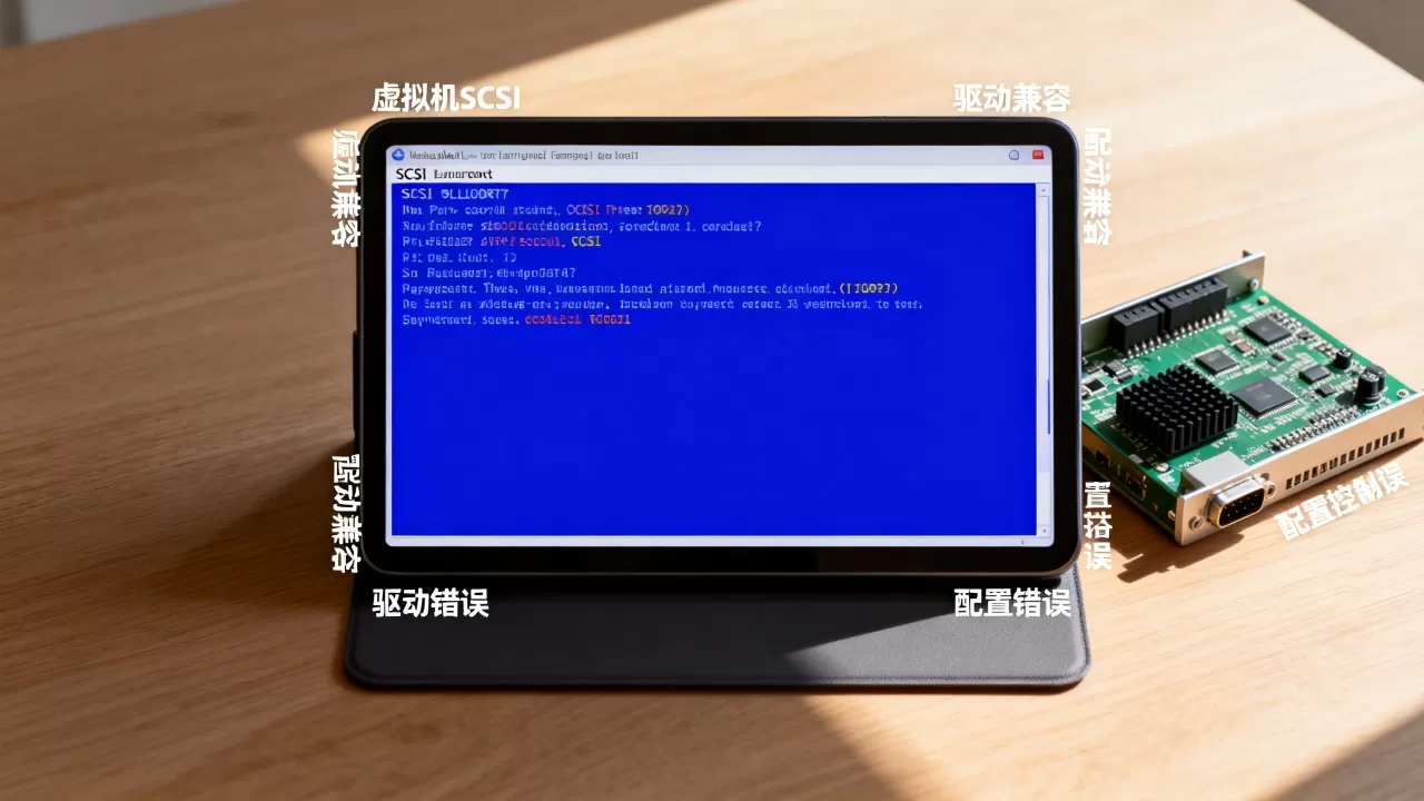 虚拟机SCSI蓝屏怎么办,驱动兼容还是配置错误,怎么解决? 虚拟机SCSI蓝屏怎么办,驱动兼容还是配置错误,怎么解决?