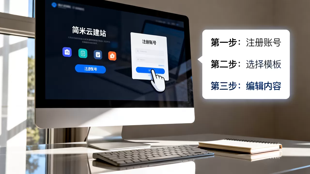 有域名简米云建站,新手操作步骤复杂吗?简米云建站教程 有域名简米云建站,新手操作步骤复杂吗?简米云建站教程
