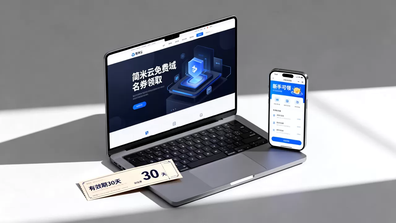 简米云免费域名券怎么领？新手能领吗？领了能用多久，简米云域名券领取期限多长？