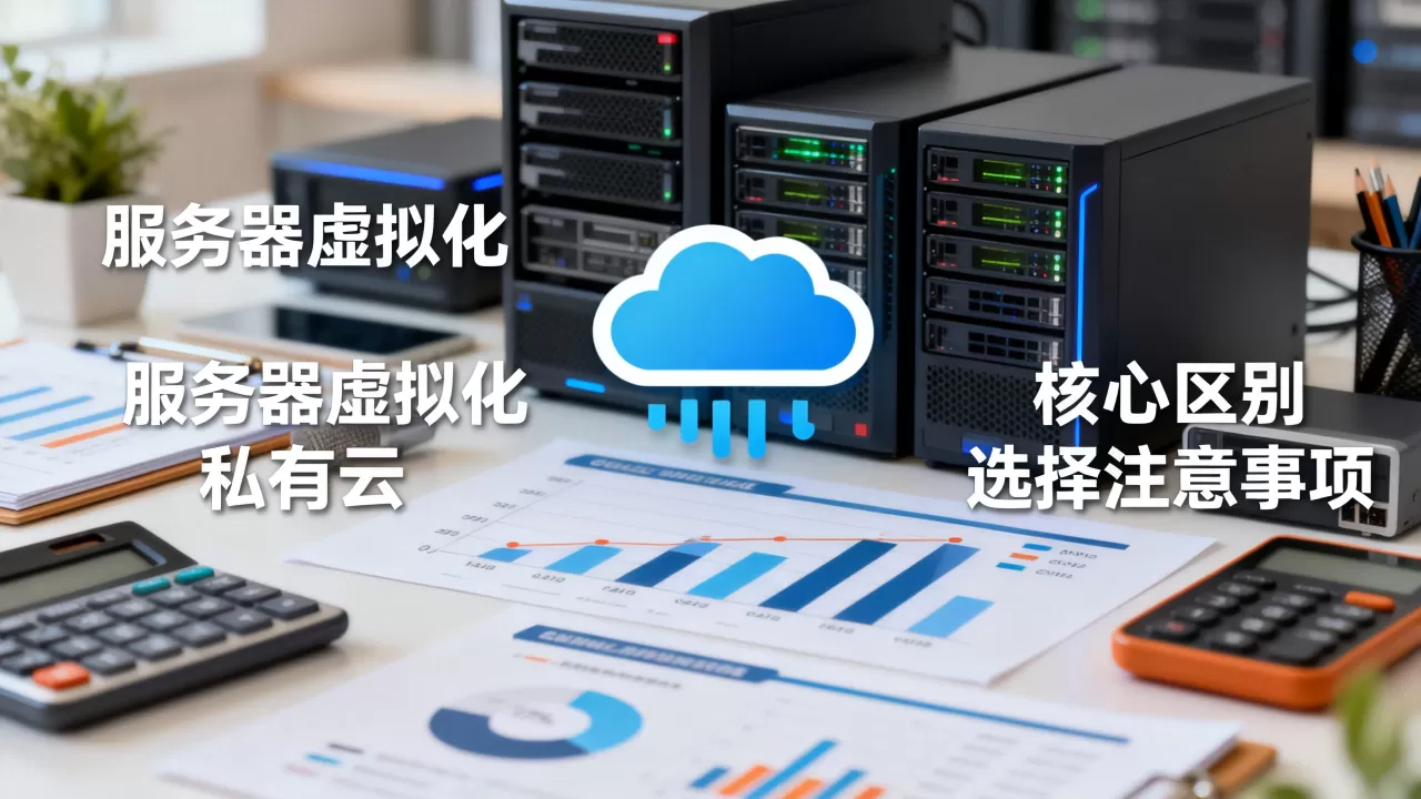 服务器虚拟化和私有云区别是什么？选择时该注意哪些问题？
