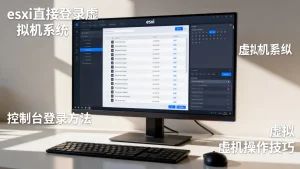 esxi如何直接登录虚拟机系统？esxi控制台登录虚拟机方法，虚拟机直接操作技巧