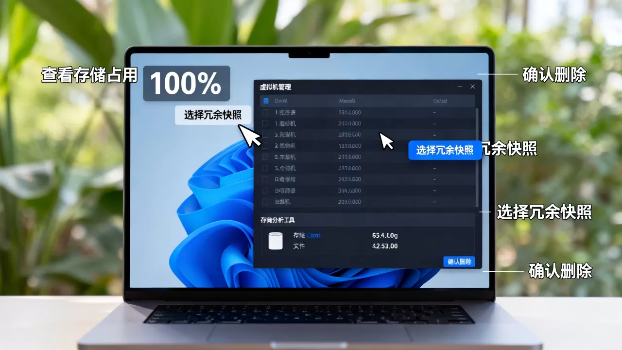 虚拟机快照占满存储怎么办?释放空间有技巧吗?虚拟机快照怎么清理? 虚拟机快照占满存储怎么办?释放空间有技巧吗?虚拟机快照怎么清理?