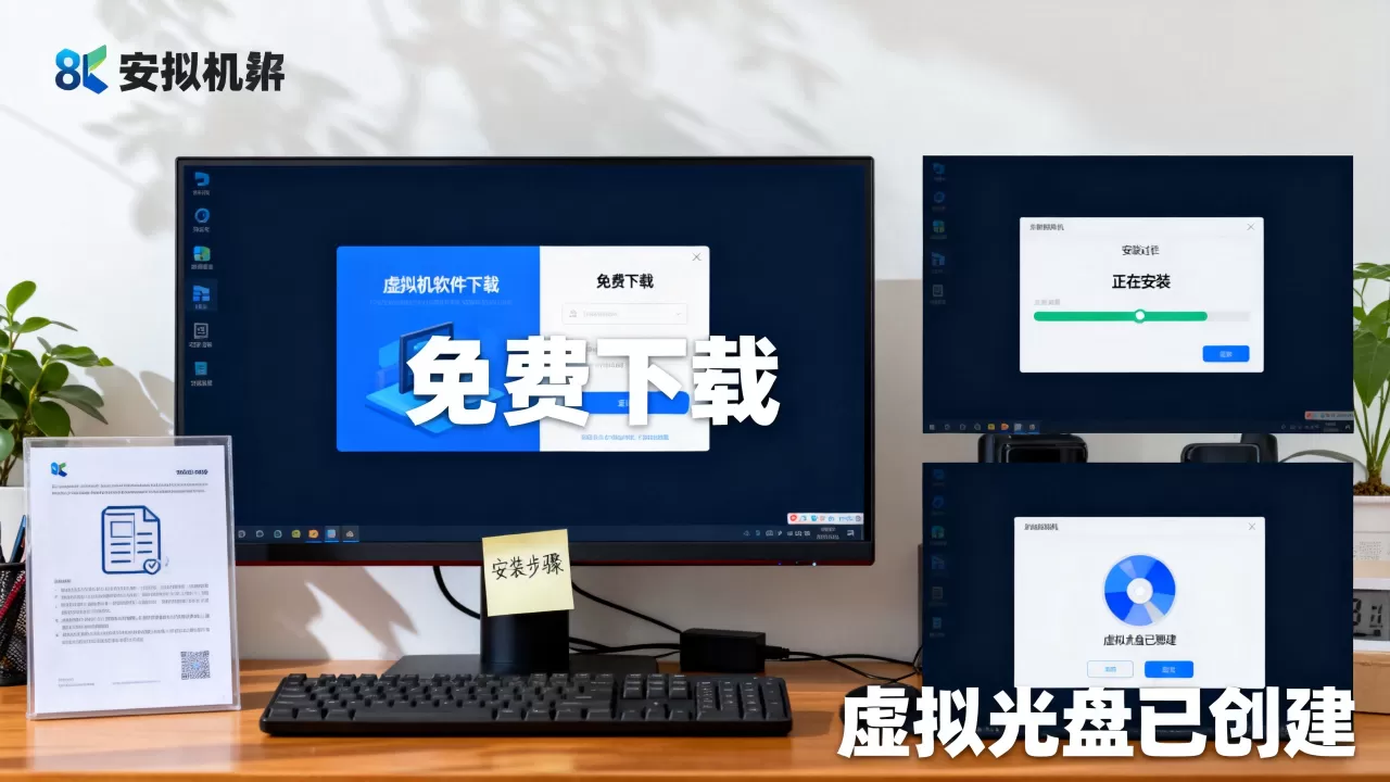 如何免费下载安装虚拟机软件并创建虚拟光盘?,虚拟机软件哪个好用免费下载 如何免费下载安装虚拟机软件并创建虚拟光盘?,虚拟机软件哪个好用免费下载