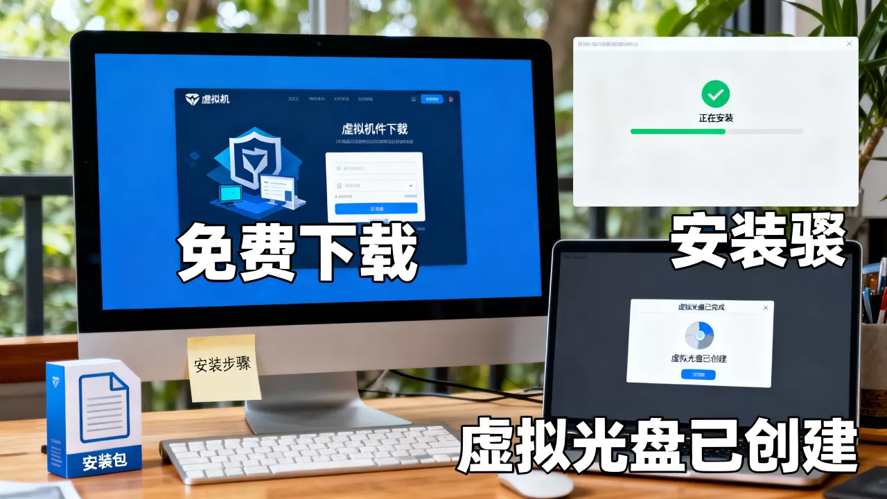 如何免费下载安装虚拟机软件并创建虚拟光盘?,虚拟机软件哪个好用免费下载 如何免费下载安装虚拟机软件并创建虚拟光盘?,虚拟机软件哪个好用免费下载