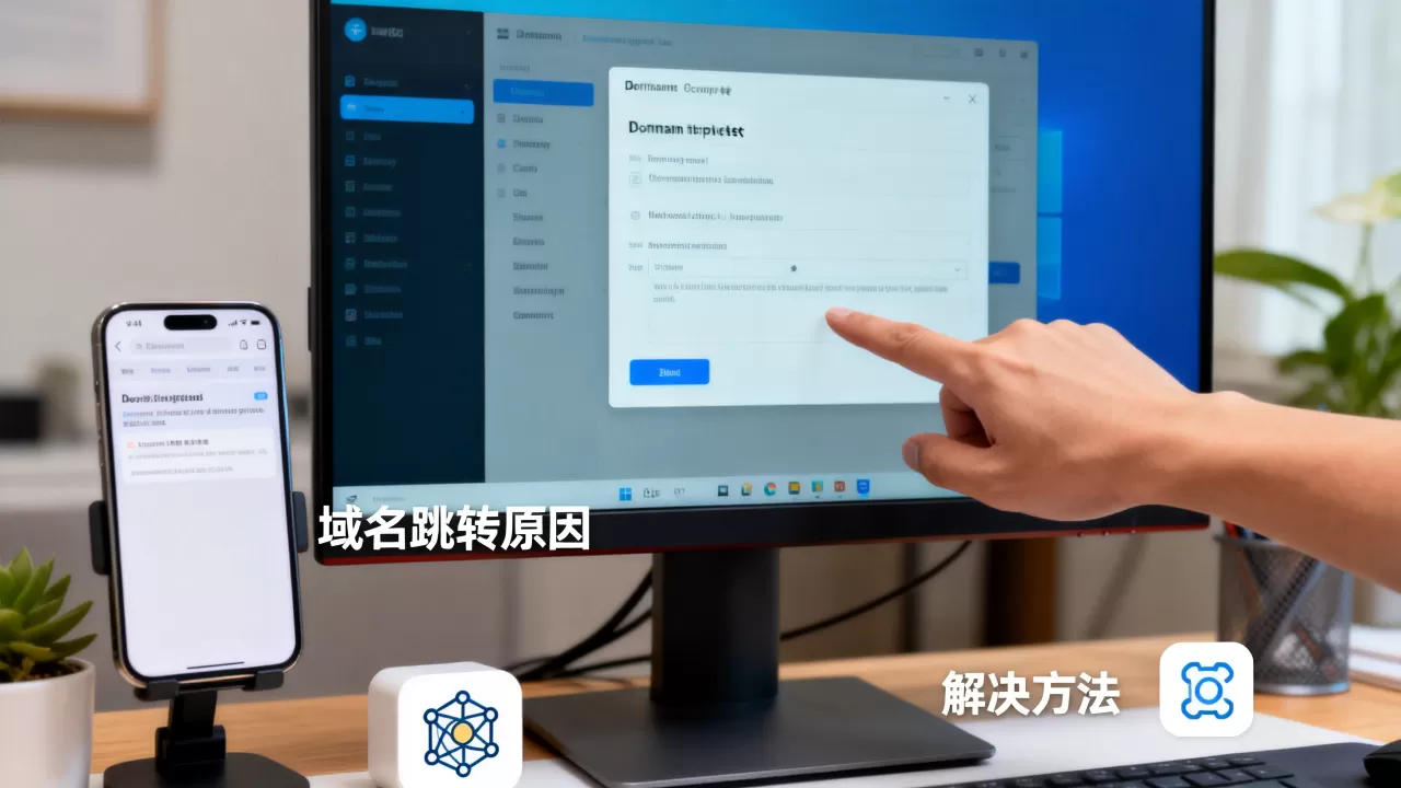 为什么域名qq跳转到浏览器？，怎么解决域名跳转问题
