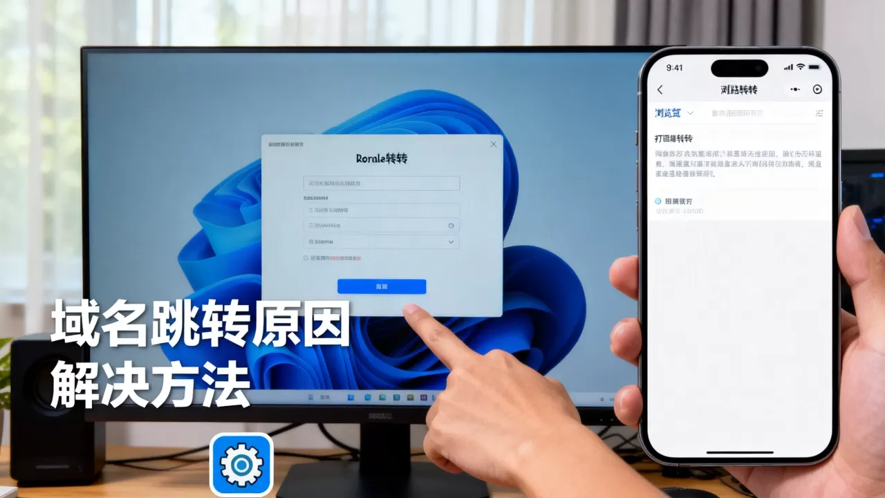 为什么域名qq跳转到浏览器？，怎么解决域名跳转问题