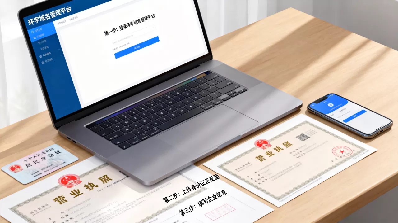 环宇域名实名认证要怎么操作?需要哪些材料流程? 环宇域名实名认证要怎么操作?需要哪些材料流程?