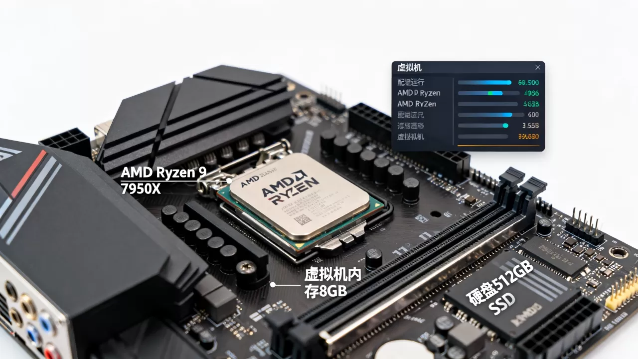 AMD CPU能完美运行虚拟机吗?注意哪些配置问题,虚拟机配置要求 AMD CPU能完美运行虚拟机吗?注意哪些配置问题,虚拟机配置要求