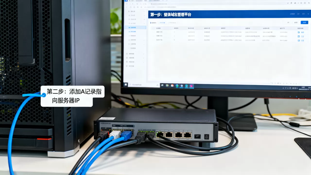 服务器和域名绑定步骤是什么？新手如何操作，详细教程？