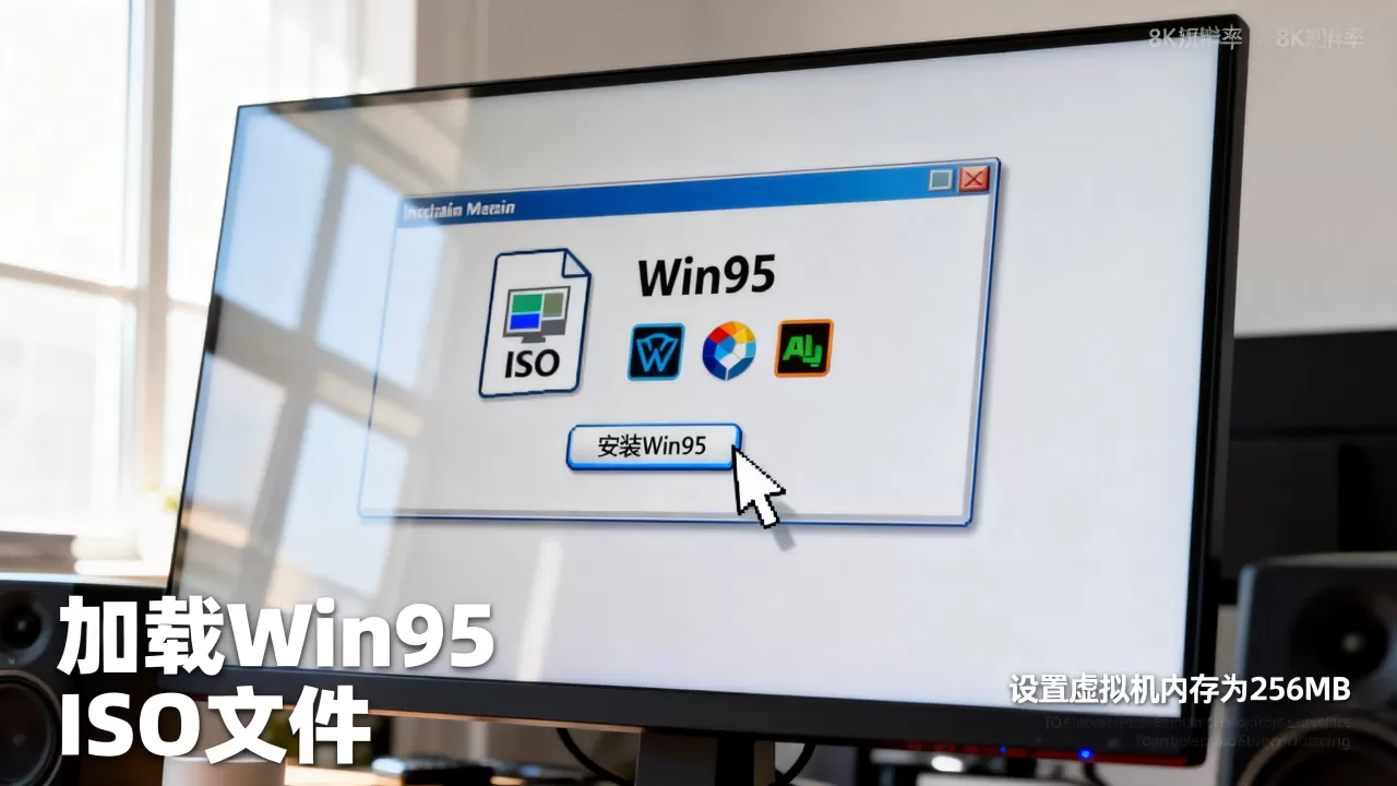 如何在现代电脑上流畅运行Win95虚拟机?Win95虚拟机怎么安装? 如何在现代电脑上流畅运行Win95虚拟机?Win95虚拟机怎么安装?