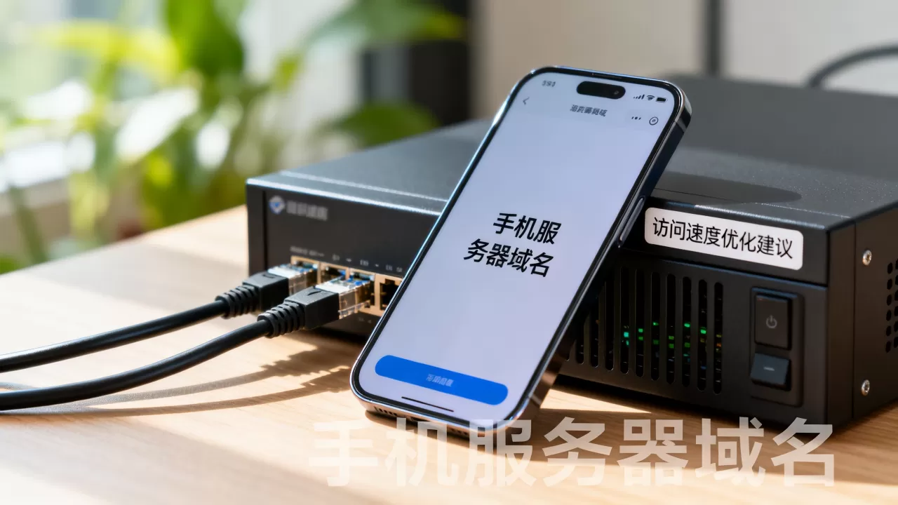 手机服务器域名是什么，手机访问网站速度慢怎么办？