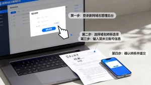 新网域名转简米云怎么操作，新网域名转到简米云流程及注意事项？