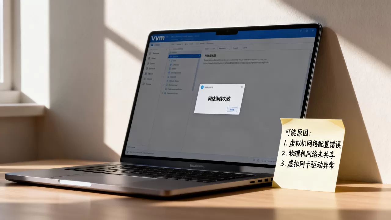 重启vm虚拟机后无法连接网络怎么办？原因是什么
