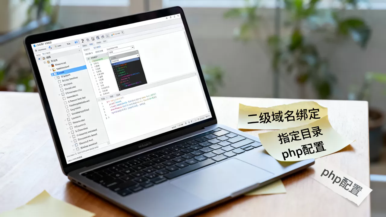 php如何正确配置二级域名绑定到指定目录?,二级域名怎么绑定 php如何正确配置二级域名绑定到指定目录?,二级域名怎么绑定