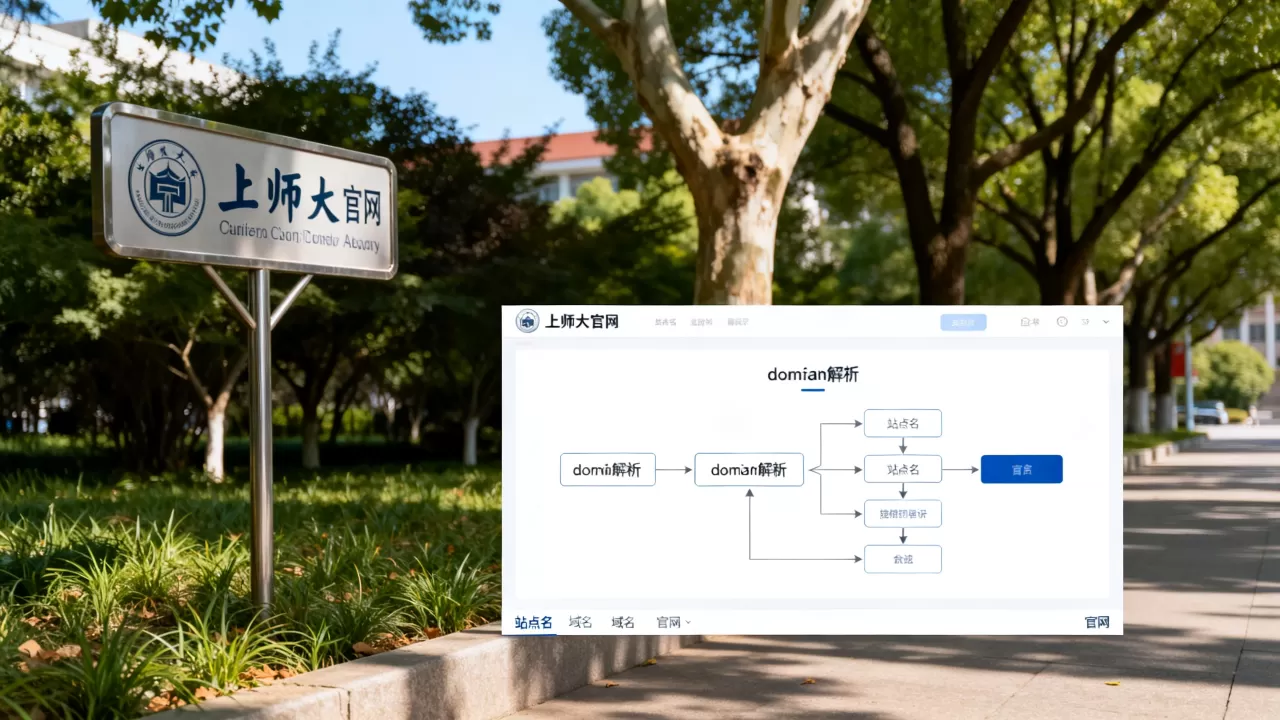 上师大站点名与域名有何关联?为何这样设计?上师大官网域名怎么来的? 上师大站点名与域名有何关联?为何这样设计?上师大官网域名怎么来的?