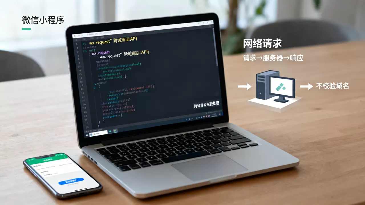微信小程序不校验域名，如何解决跨域问题，跨域请求失败怎么办？