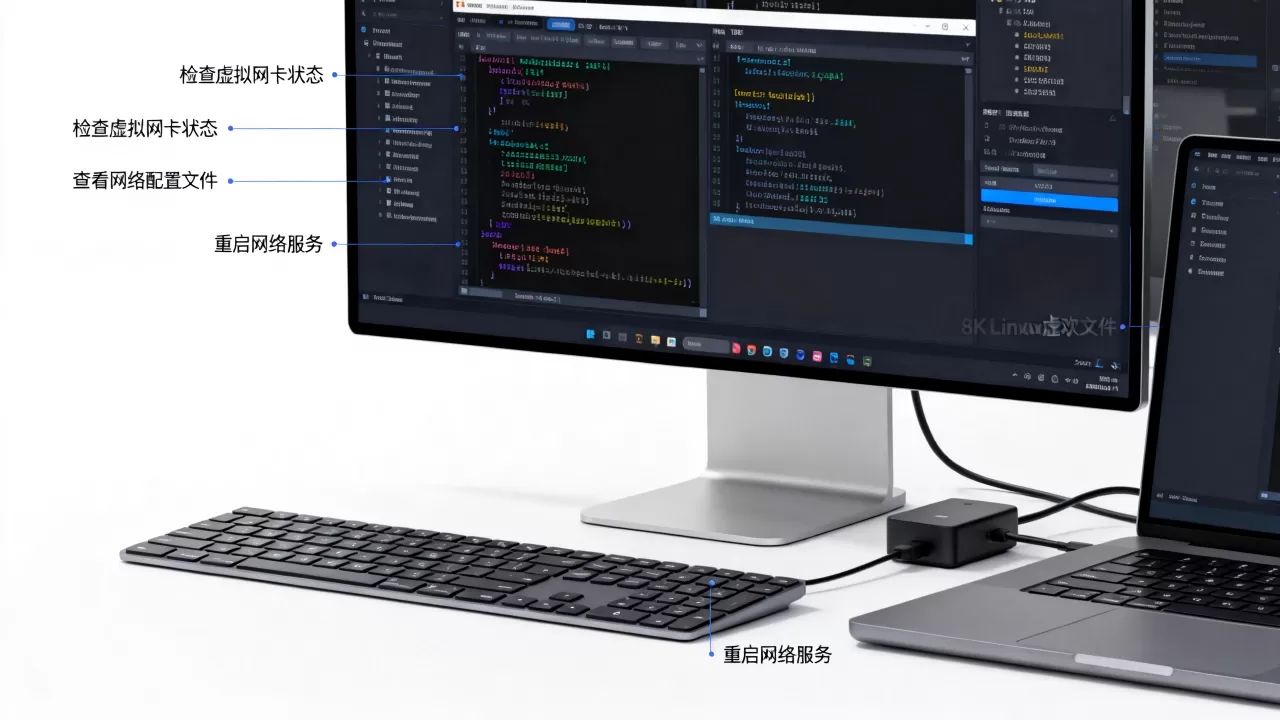 Linux虚拟机没有虚拟网卡怎么办?如何快速排查解决?,虚拟机网卡丢失修复教程 Linux虚拟机没有虚拟网卡怎么办?如何快速排查解决?,虚拟机网卡丢失修复教程