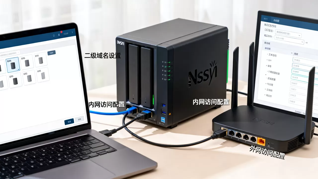 群晖二级域名怎么设置？内网外网访问如何配置，外网怎么访问？