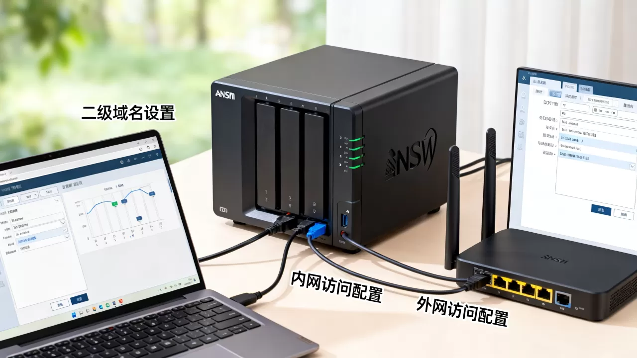 群晖二级域名怎么设置？内网外网访问如何配置，外网怎么访问？