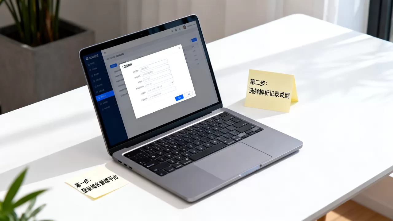 顶级域名解析怎么做？新手如何一步步完成域名解析配置？