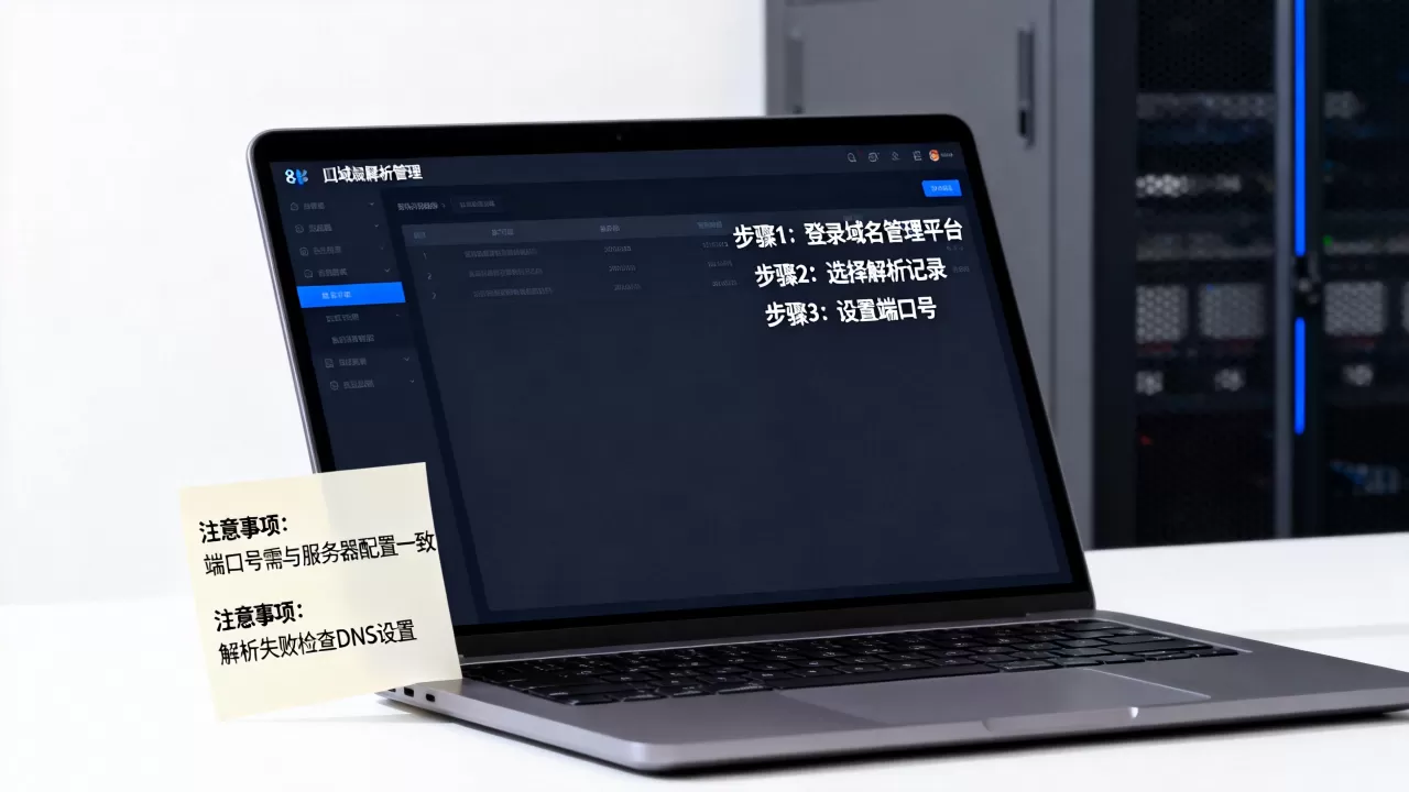 域名解析绑定端口号的具体步骤和注意事项是什么？域名绑定端口怎么设置，解析失败怎么办