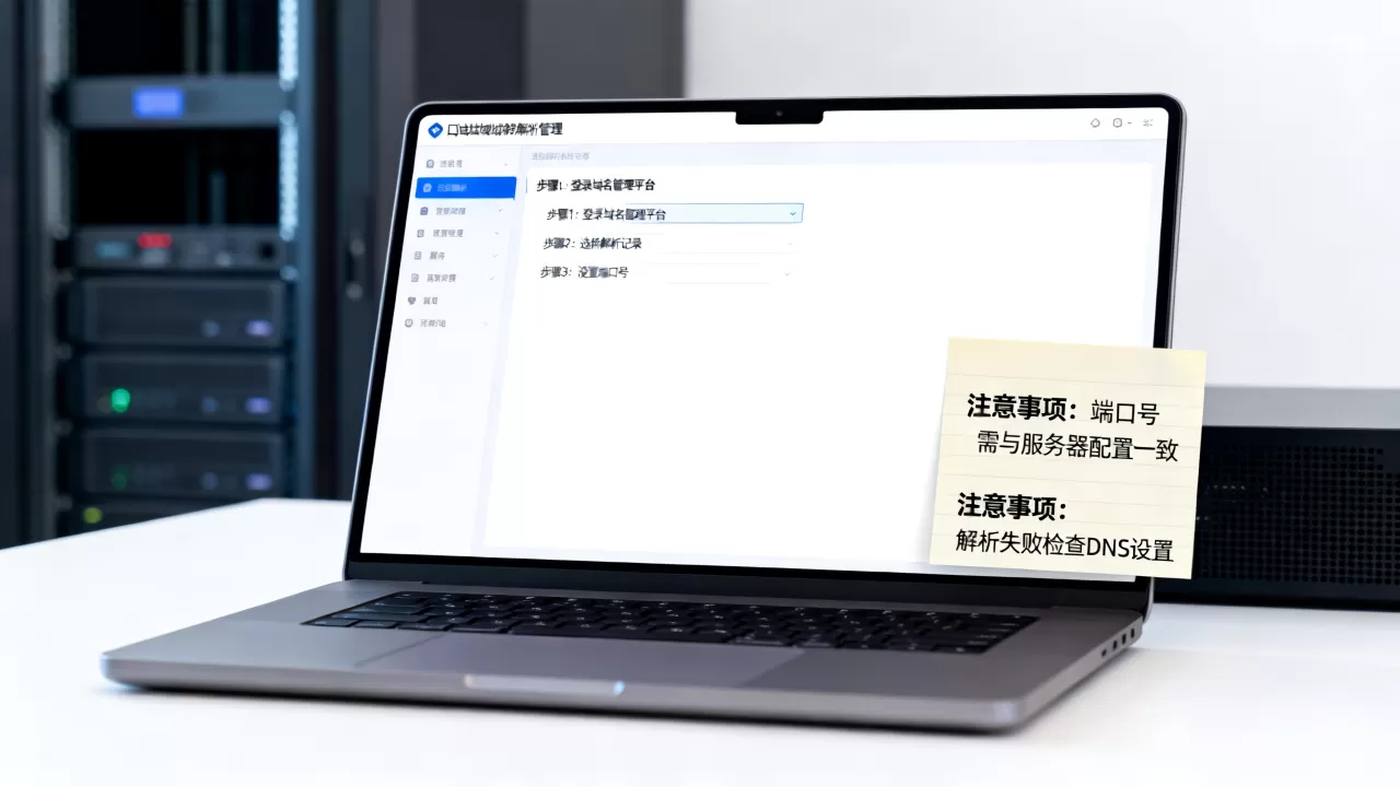域名解析绑定端口号的具体步骤和注意事项是什么？域名绑定端口怎么设置，解析失败怎么办
