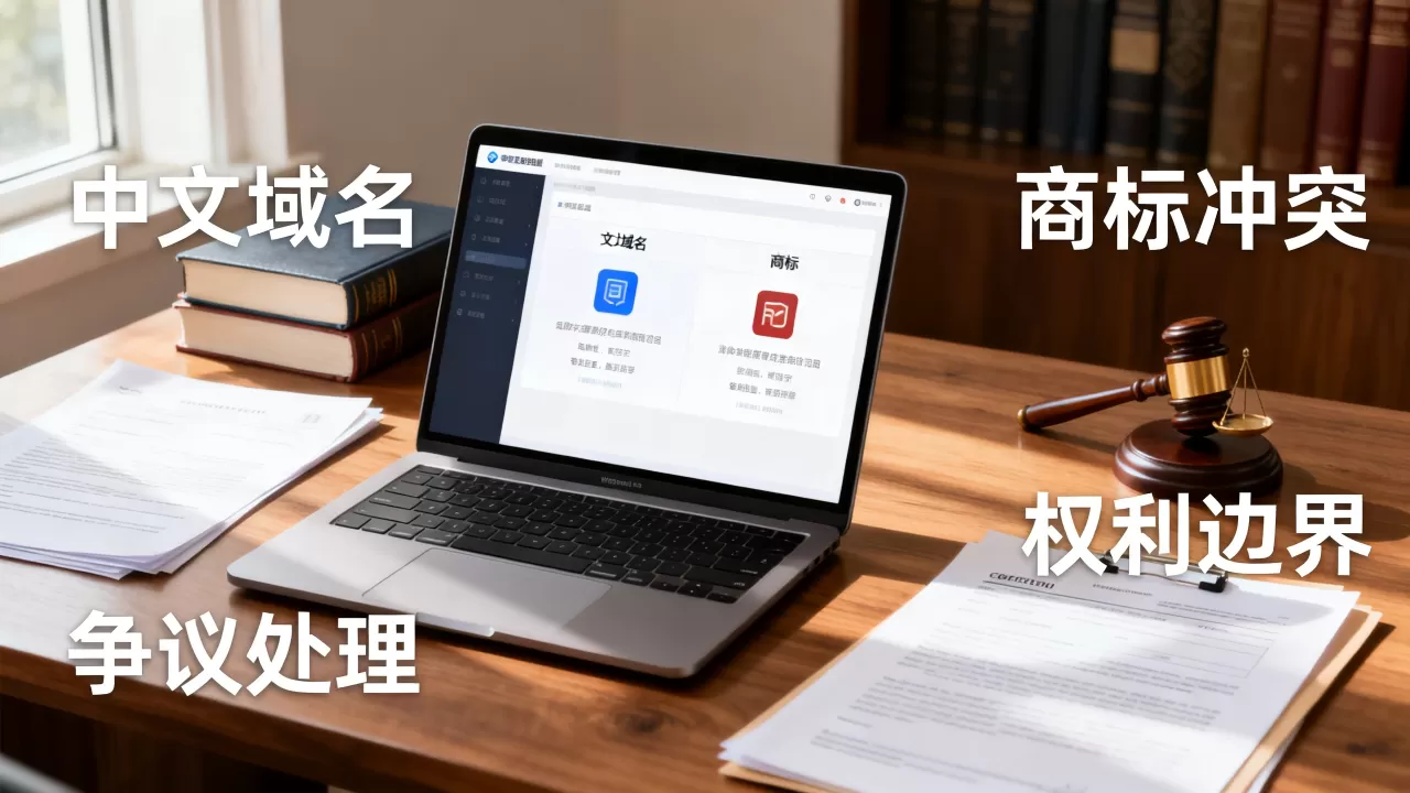 中文域名与商标冲突权利边界如何界定？域名商标争议怎么处理