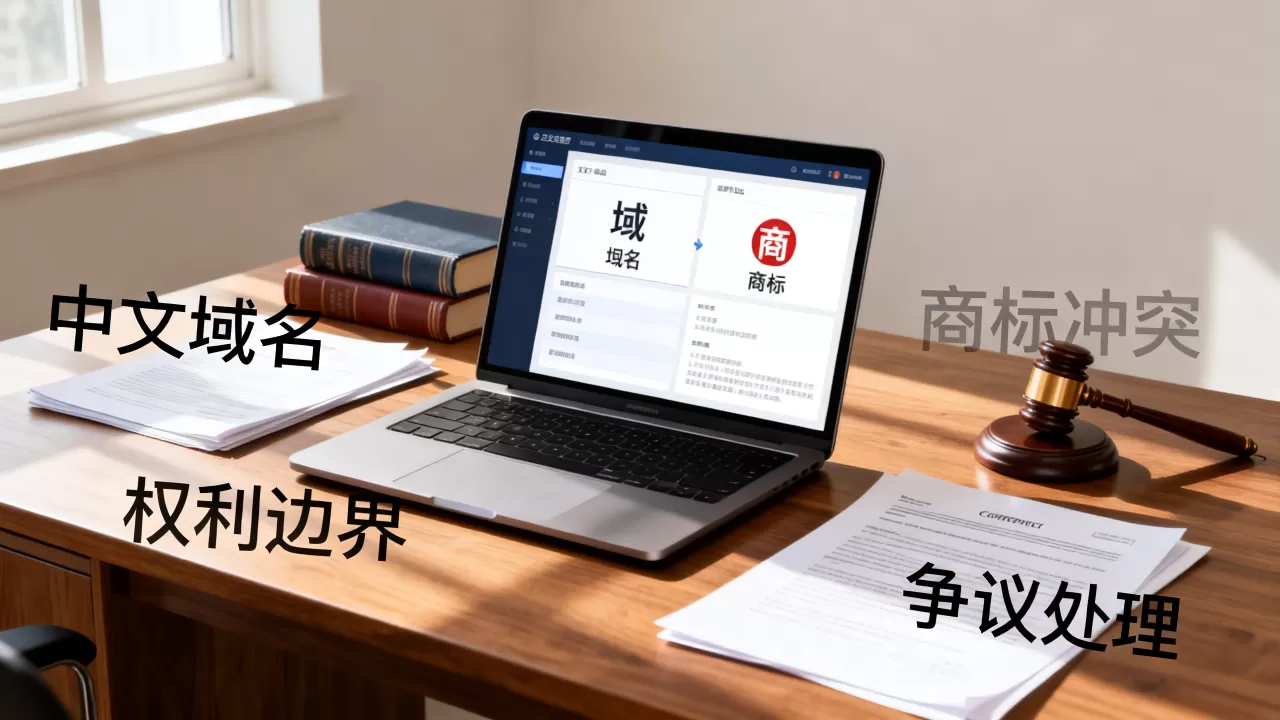 中文域名与商标冲突权利边界如何界定？域名商标争议怎么处理