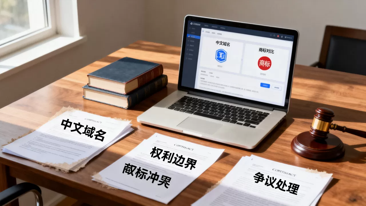 中文域名与商标冲突权利边界如何界定？域名商标争议怎么处理