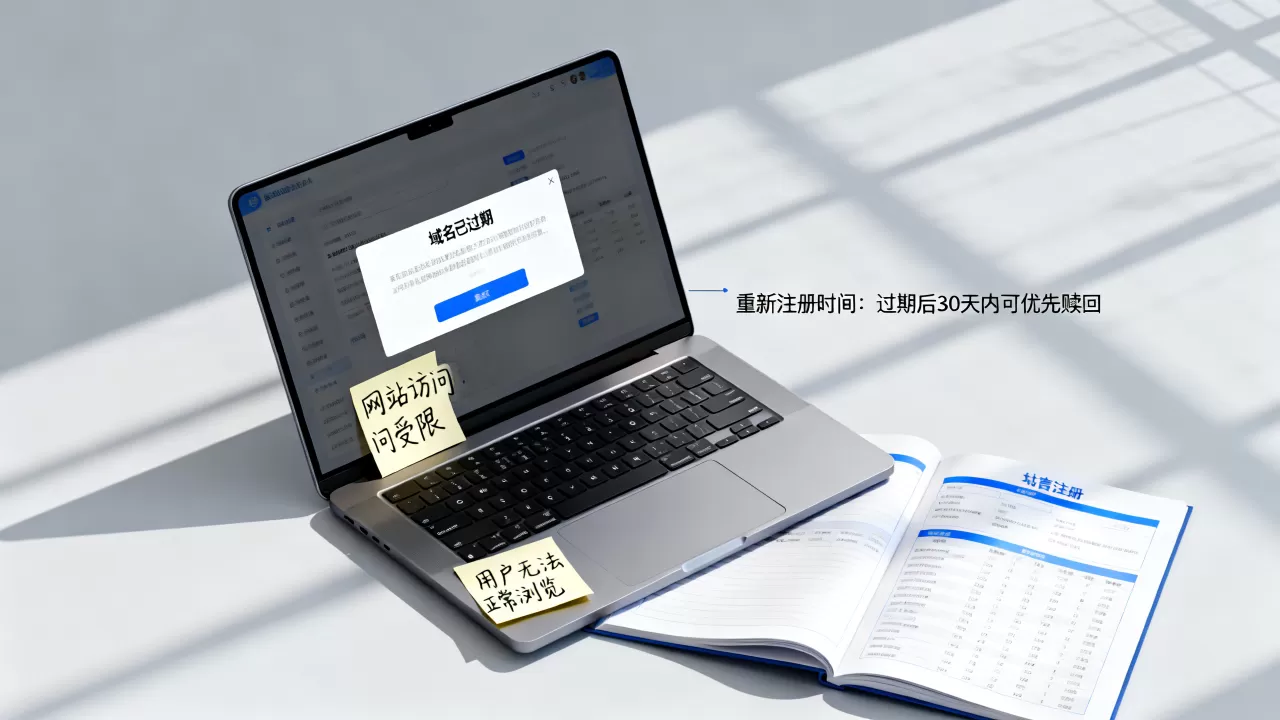 域名已过期是什么意思?对网站和用户有啥影响?,域名过期后多久可以重新注册 域名已过期是什么意思?对网站和用户有啥影响?,域名过期后多久可以重新注册
