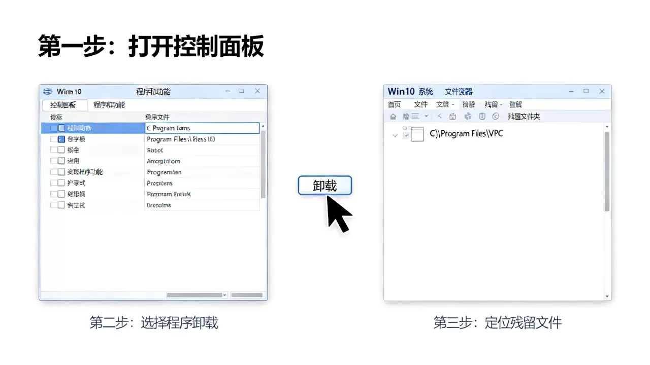 如何彻底卸载虚拟机VPC且不留残留文件?Win10系统虚拟机卸载教程 如何彻底卸载虚拟机VPC且不留残留文件?Win10系统虚拟机卸载教程