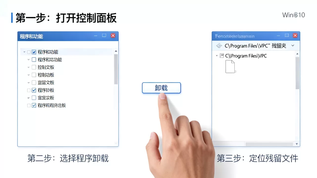 如何彻底卸载虚拟机VPC且不留残留文件?Win10系统虚拟机卸载教程 如何彻底卸载虚拟机VPC且不留残留文件?Win10系统虚拟机卸载教程