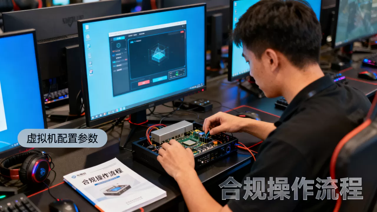 网吧改虚拟机，如何合法合规提升运营效率？，有风险吗？