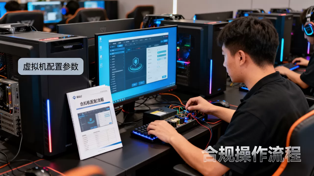 网吧改虚拟机，如何合法合规提升运营效率？，有风险吗？