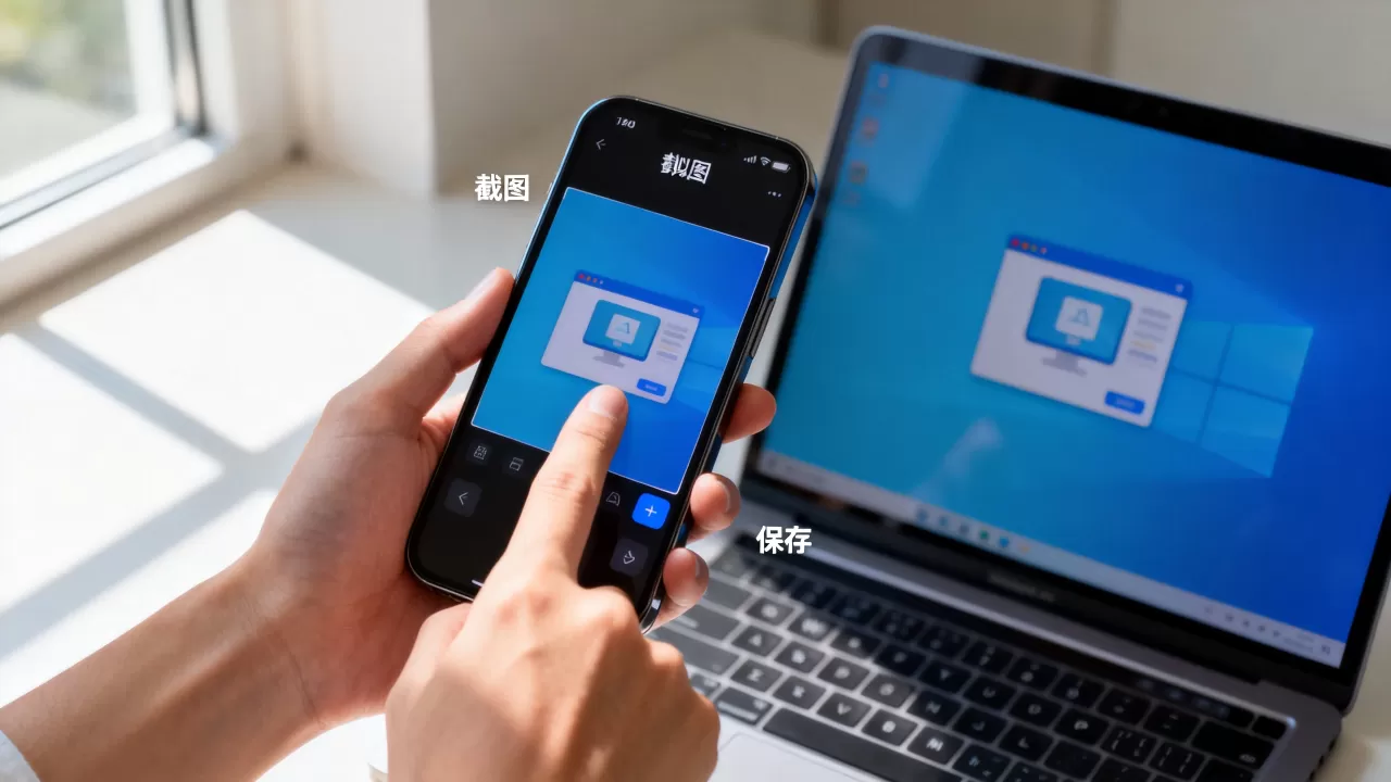 虚拟机截图出来了，如何保存到手机？，虚拟机截图保存本地方法
