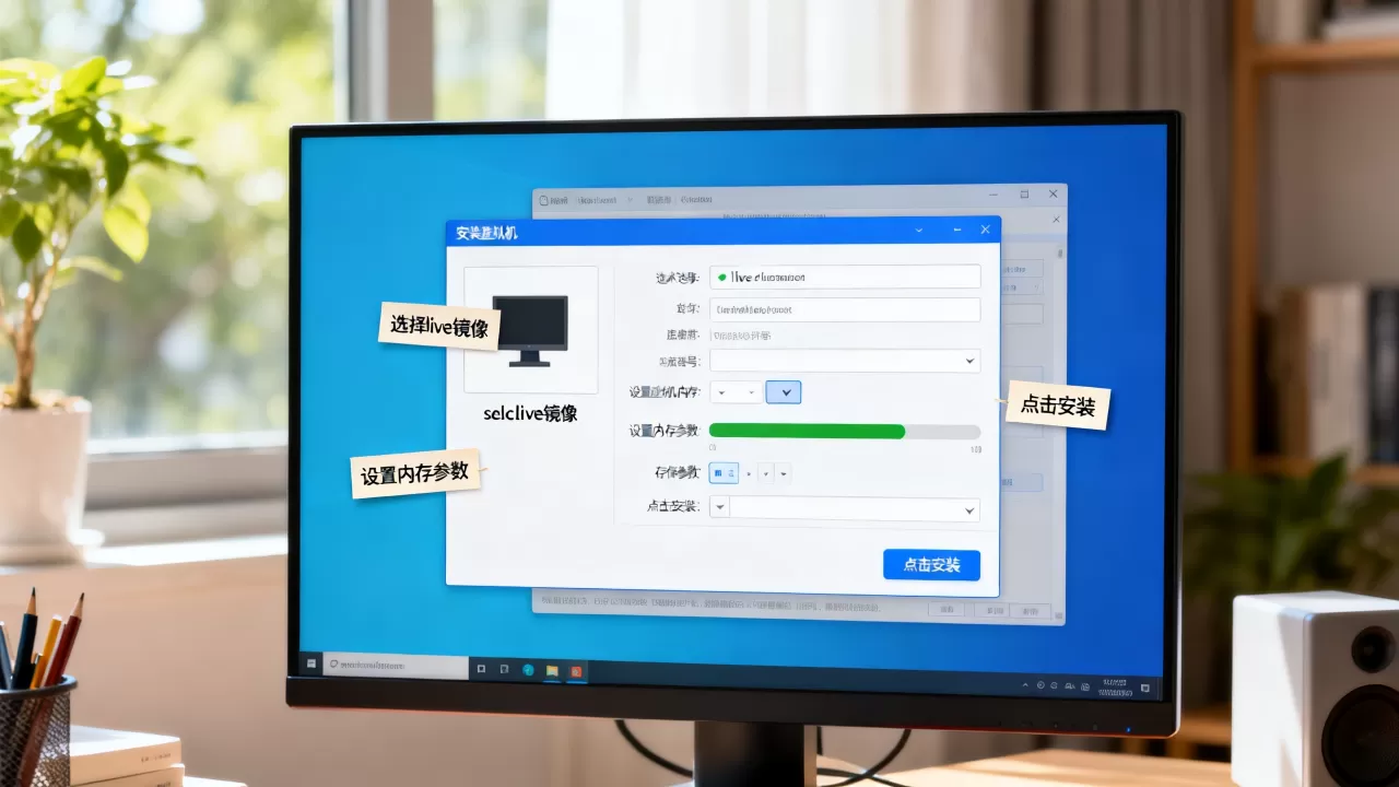 live安装虚拟机具体步骤如何？虚拟机安装live怎么操作？