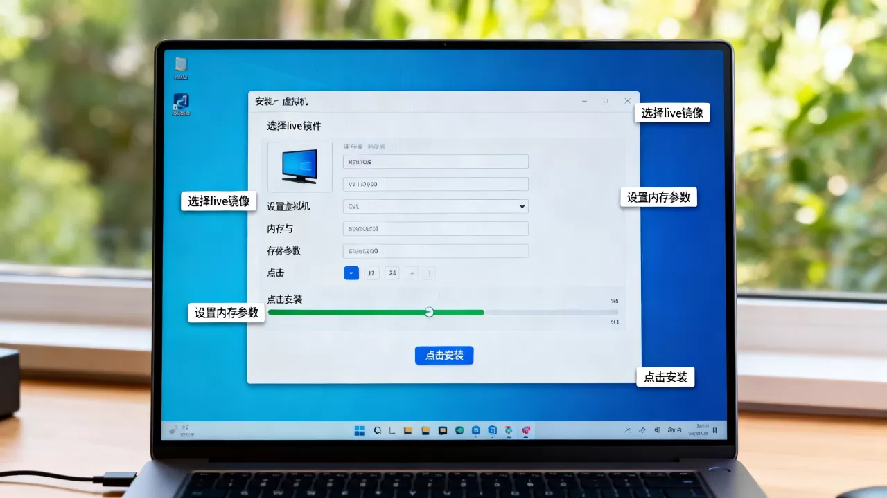 live安装虚拟机具体步骤如何？虚拟机安装live怎么操作？